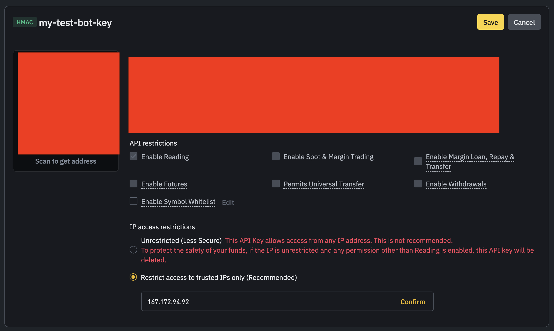 IP Whitelisting